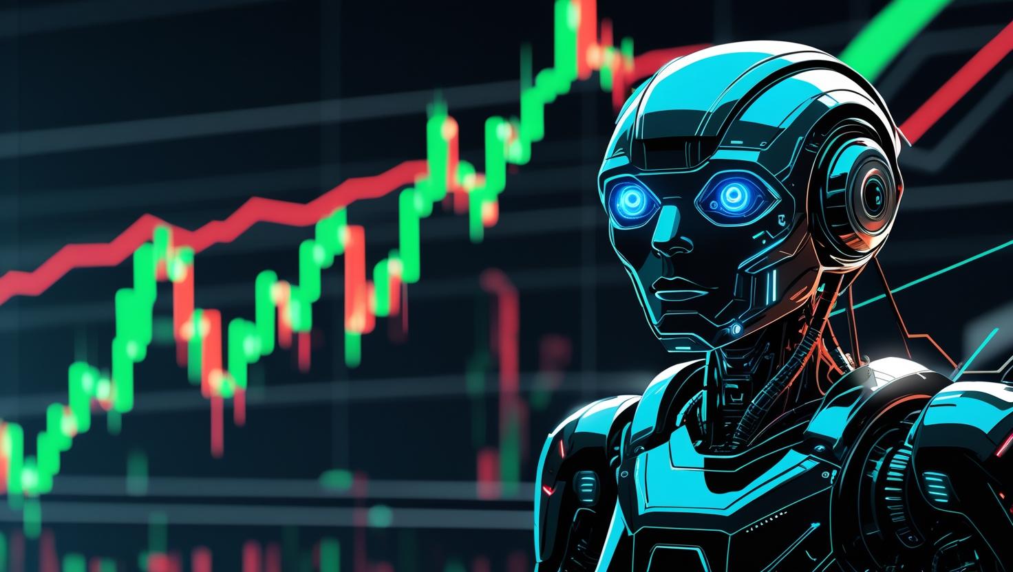 Algorithmic trading bot interface showing forex and gold market data